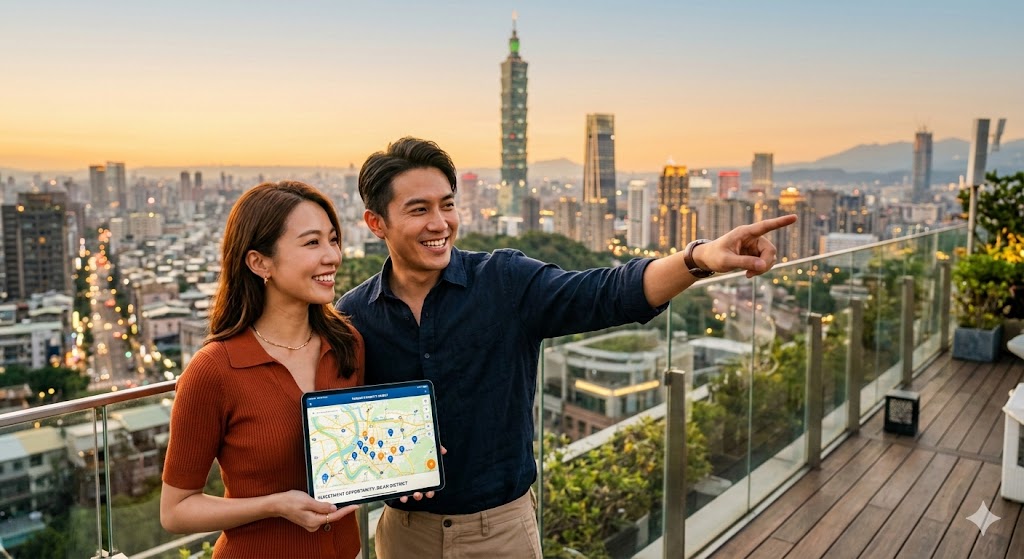 用法拍地圖規劃未來 — 在地圖上探索理想物件